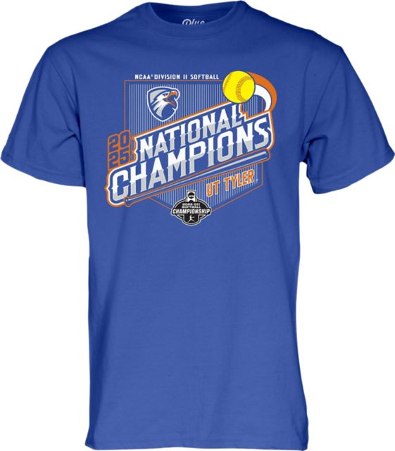 The University of Texas at Tyler Softball 2025 DII National Champions Short Sleeve T-Shirt