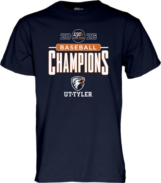 The University of Texas at Tyler Baseball 2026 Conference Champions Short Sleeve T-Shirt