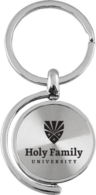 Holy Family University Spinner Key Tag