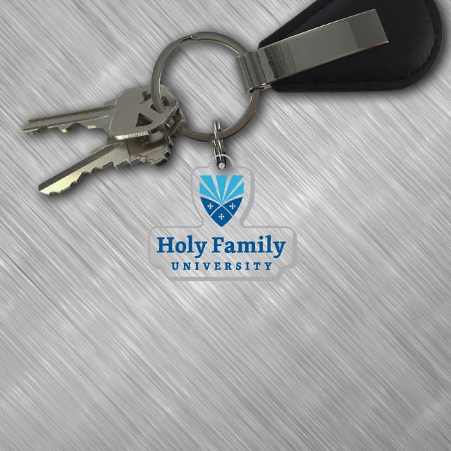 Holy Family University Keychain