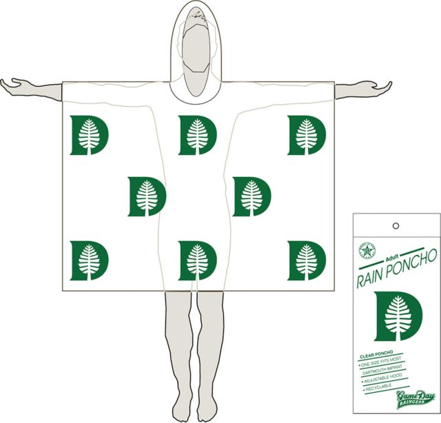 Dartmouth College Rain Poncho