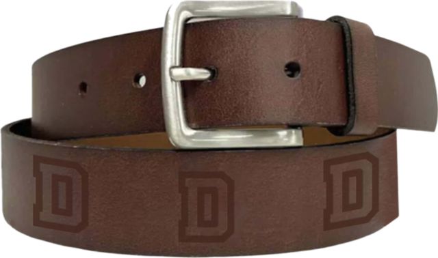 Dartmouth College Leather Belt