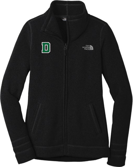 Dartmouth College The North Face Womens Heather Fleece Jacket Primary Mark - ONLINE ONLY