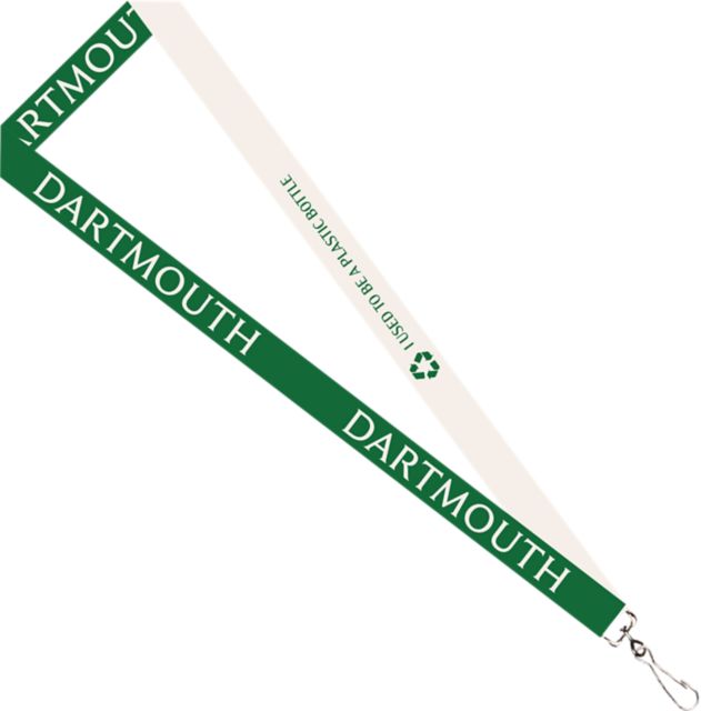 Dartmouth College Recycled Lanyard