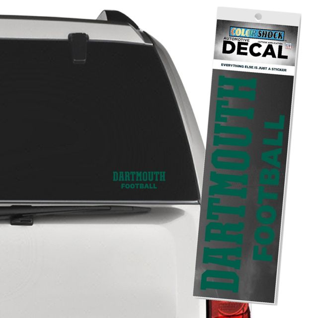 Dartmouth College Football Decal