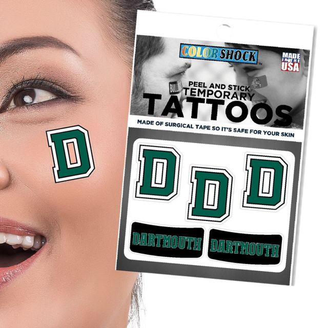 Dartmouth College Helmet Body Decals