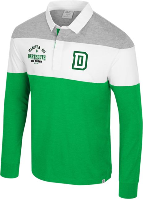 Dartmouth College Big Green Ground Floor Long Sleeve Rugby Polo