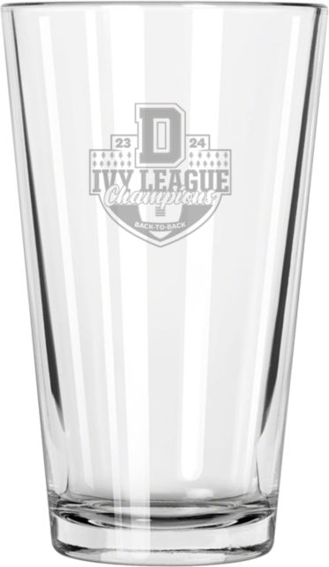 Dartmouth College Ivy League Champions 16 oz. Glass - ONLINE ONLY