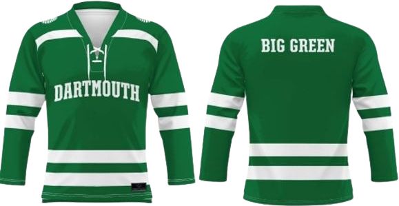 Dartmouth College Youth Replica Hockey Jersey
