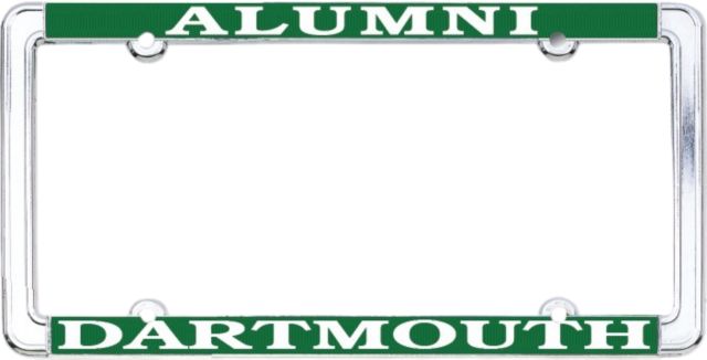 Dartmouth College Alumni Thin Rim License Plate Frame