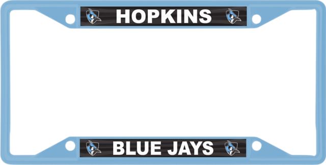 Johns Hopkins University Blue Jays License Plate Frame