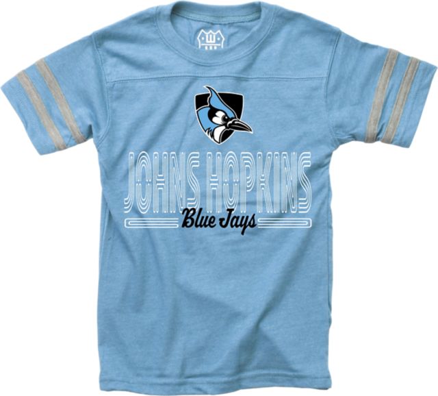Johns Hopkins University Blue Jays Boys Backfield Short Sleeve T-Shirt
