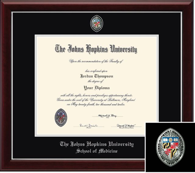 Church Hill Classics, Masterpiece; 14x17; Bachelors,Masters,PhD,  School of Medicine Diploma Frame, - ONLINE ONLY