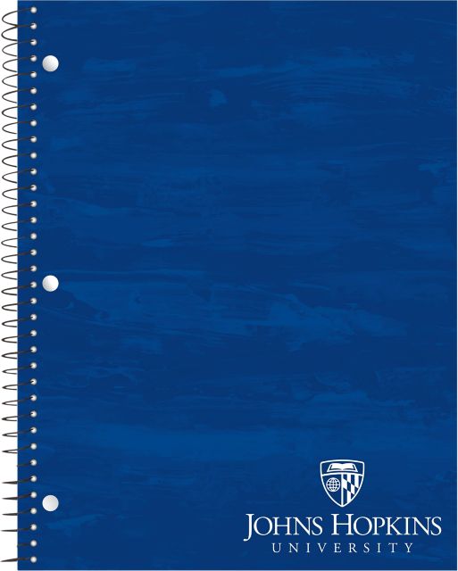 Johns Hopkins University 1 Subject Notebook