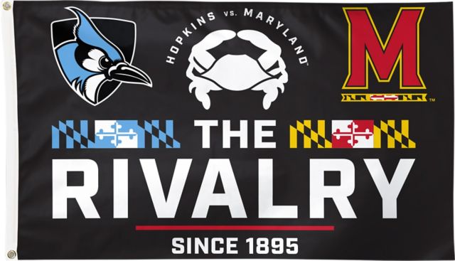 Johns Hopkins University Blue Jays Lacrosse Maryland Rivalry Pin
