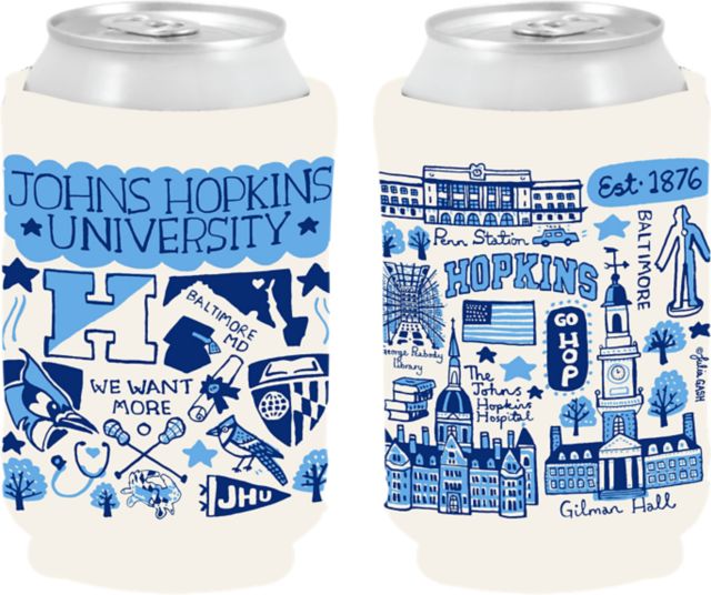 Johns Hopkins University Julia Gash Can Coozie