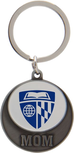 Johns Hopkins University Mom Keychain