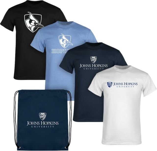 John Hopkins T-Shirt Fan 4 Pack Kit