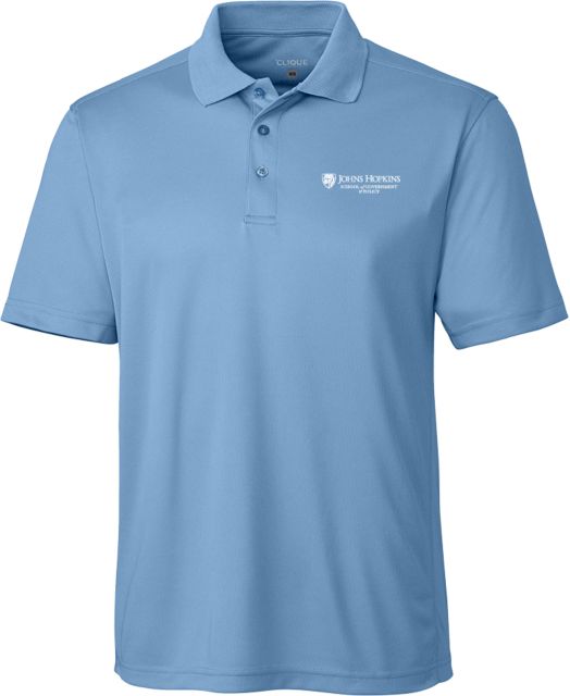 John Hopkins C&B Light Clique Ice Pique Polo Johns Hopkins School of Government  and Policy Flat - ONLINE ONLY