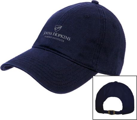 Johns Hopkins University Peabody Institute Adjustable Cap