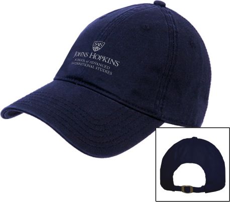 Johns Hopkins University School of Advanced International Studies Adjustable Cap