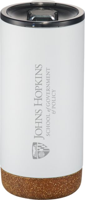 John Hopkins Valhalla Vacuum Insulated Tumbler 16oz Johns Hopkins School of Government  and Policy Flat Engraved - ONLINE ONLY