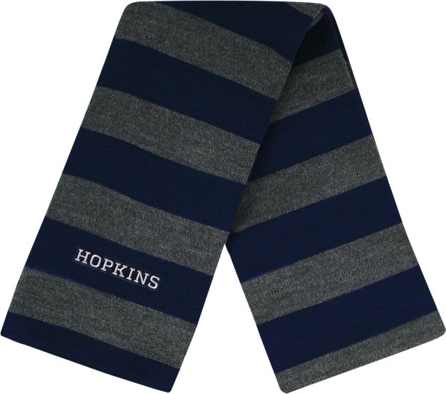 Johns Hopkins University Rugby Stripe Scarf
