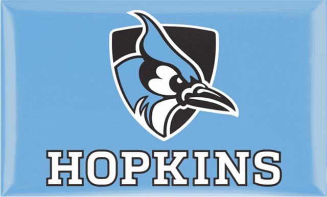 Johns Hopkins University Domed Rectangle Magnet