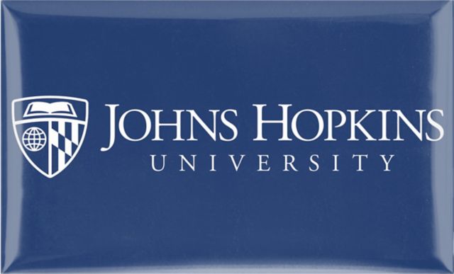 Johns Hopkins University 2.2 x 3.6 Domed Magnet