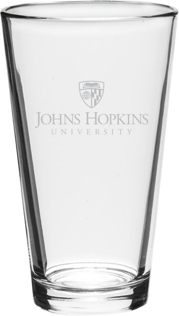Johns Hopkins University 16 oz. Mixing Glass