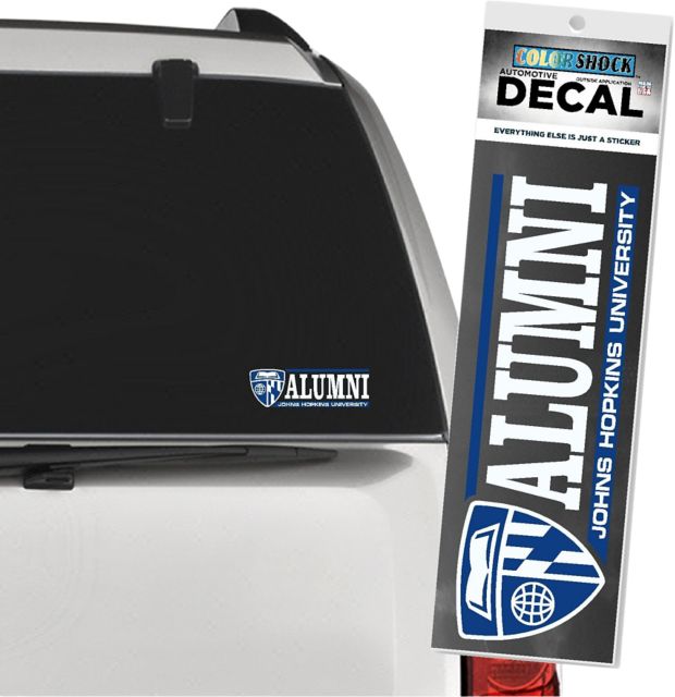Johns Hopkins University Alumni Decal