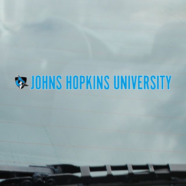 Johns Hopkins University Blue Jays Strip Decal
