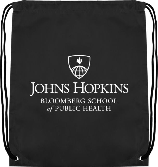 Johns Hopkins Drawstring Backpack Johns Hopkins - BSPH - ONLINE ONLY