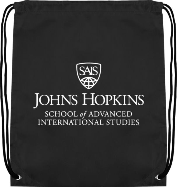 Johns Hopkins Drawstring Backpack Johns Hopkins - SAIS - ONLINE ONLY