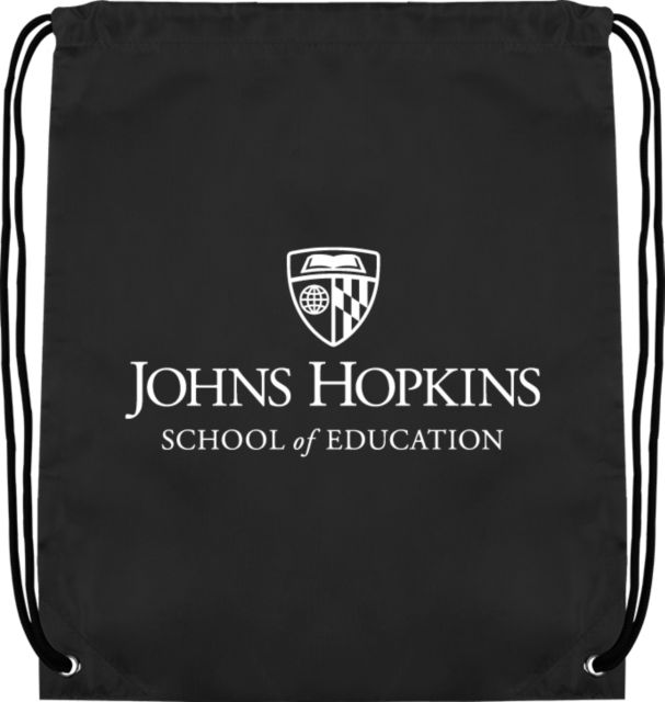 Johns Hopkins Drawstring Backpack Johns Hopkins - SOE - ONLINE ONLY