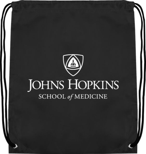 Johns Hopkins Drawstring Backpack Johns Hopkins - SOM - ONLINE ONLY