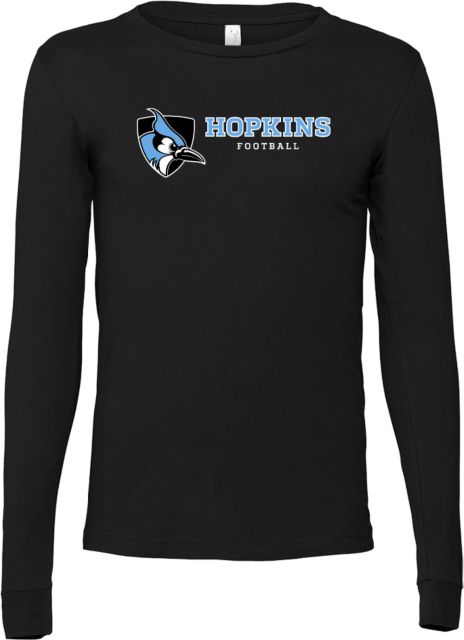 Johns Hopkins Bella + Canvas Jersey Cotton T Shirt Hopkins Football - ONLINE ONLY