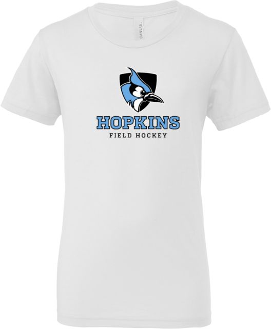 Johns Hopkins Bella + Canvas Youth Jersey T Shirt Hopkins Field Hockey - ONLINE ONLY