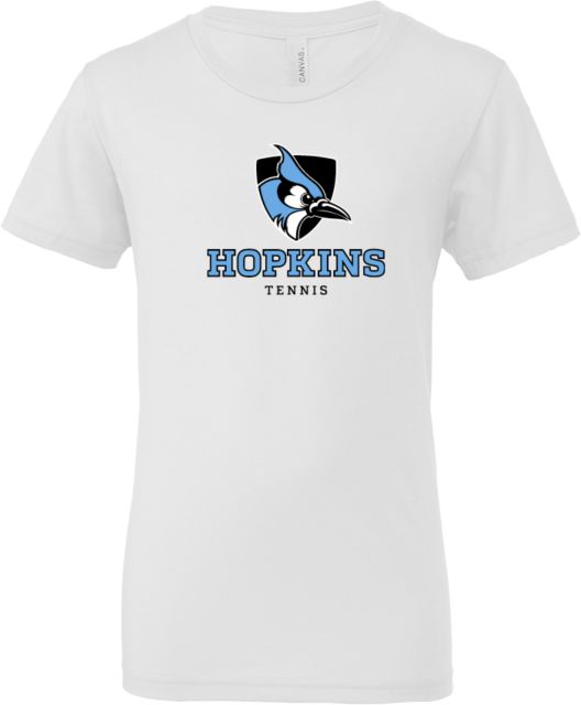 Johns Hopkins Bella + Canvas Youth Jersey T Shirt Hopkins Tennis - ONLINE ONLY