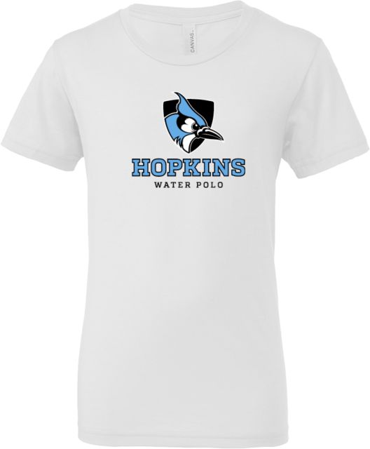 Johns Hopkins Bella + Canvas Youth Jersey T Shirt Hopkins Water Polo - ONLINE ONLY