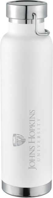 Johns Hopkins Thor Copper Vacuum Insulated Bottle 22oz Johns Hopkins Primary Mark Stacked Engraved - ONLINE ONLY