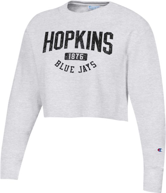 Johns Hopkins University Blue Jays Women's Cropped Crewneck