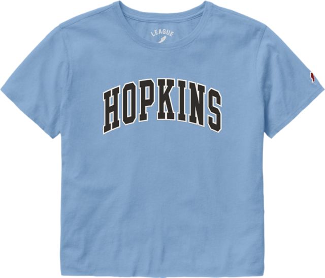 Johns Hopkins University Short Sleeve Cropped T-Shirt
