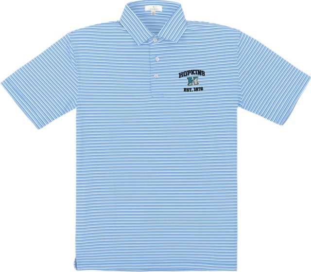 Johns Hopkins University Performance Stripe Polo