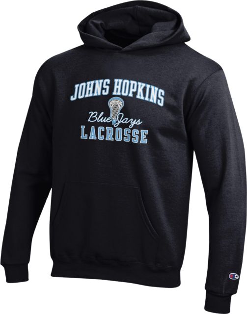 Johns Hopkins University Lacrosse Youth Hooded Sweatshirt