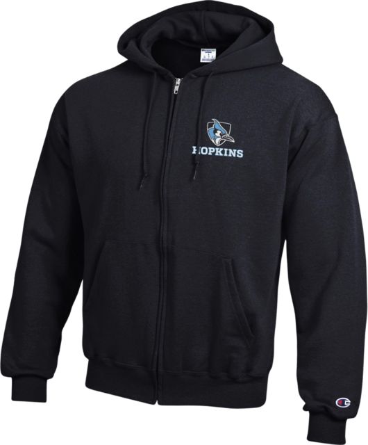 Johns Hopkins University Blue Jays Full Zip Hooded Sweatshirt