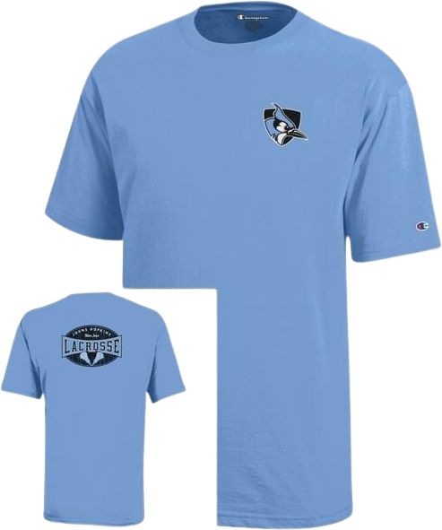 Johns Hopkins University Blue Jays Youth Lacrosse Short Sleeve T-Shirt