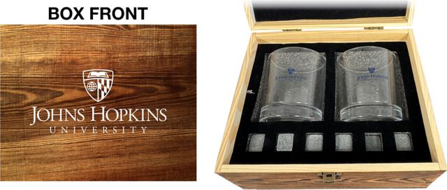 Johns Hopkins University Rock Glass Box Set