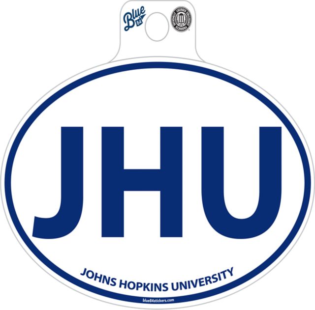 Johns Hopkins University Full Size Sticker