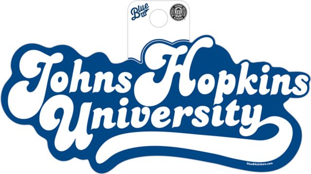 Johns Hopkins University Full-Size Sticker